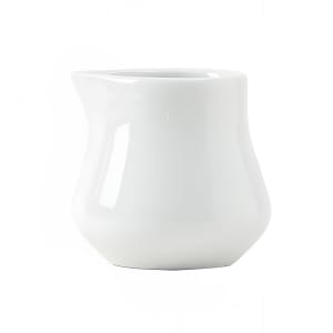424-BPR0352 3 1/2 oz DuraTux®© Creamer - China, Porcelain White