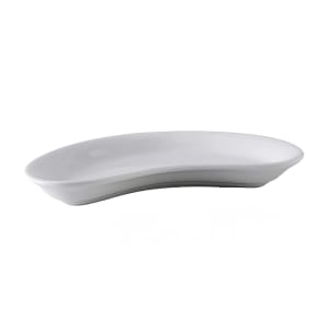 424-BPZ0862 Crescent DuraTux®© Plate - 8 3/4" x 4 1/8", China, Porcelain White