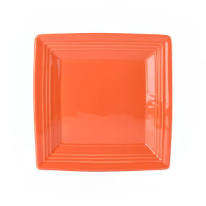 424-CPH0845 8 1/2" Square Plate - China, Papaya