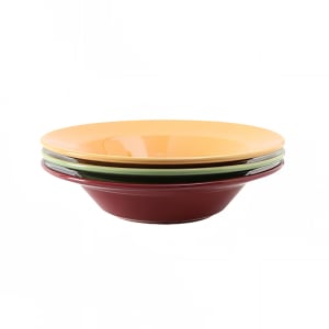 424-DYD105 24 1/2 oz Round DuraTux®© Pasta Bowl - Ceramic, Assorted Colors