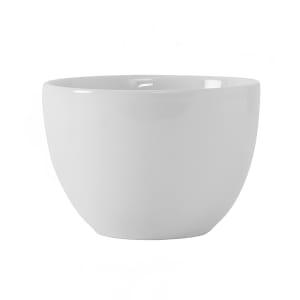 424-VPB120 12 oz Round Florence Bouillon Bowl - Ceramic, Porcelain White