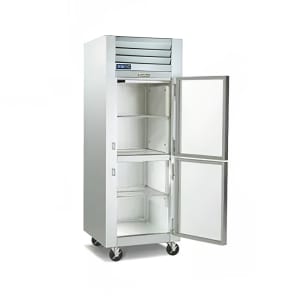 206-G1100 30" One Section Reach In Refrigerator, (2) Right Hinge Glass Doors, 115v