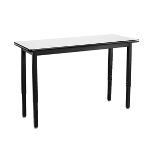 955-HDT33072W Rectangular Activity Table - 72"L x 30"W, Whiteboard Top, White