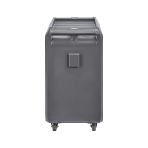 144-SC225615 31 1/4" Beverage Service Cart, 18"D x 34" H, Charcoal Gray
