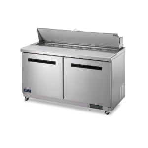 150-AMT60R 61" Mega Top Sandwich/ Salad Prep Table w/ Refrigerated Base, 115v