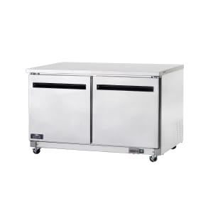 150-AUC60R 60" Worktop Refrigerator w/ (2) Sections, 115v