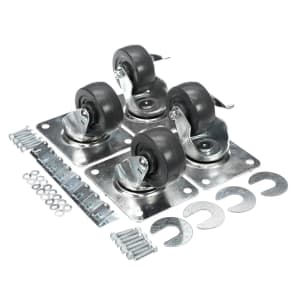 598-942288 (4) 3" Swivel Plate Casters