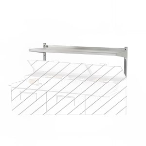 598-915049 Single Stainless Utility Shelf for TPP67, TPP67D2 & TPP67D4