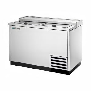 598-T50GCS 2 Section Glass Chiller w/ 250 Mug Capacity, Stainless, 115v