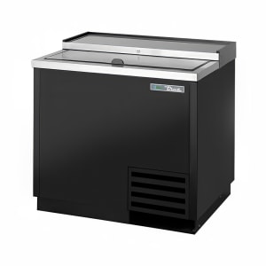 598-TD3612 36" Forced Air Bottle Cooler - Holds (264) 12 oz Bottles, Lid Locks, 115v