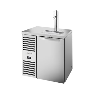 598-TDR32RISZ1LSS1 32" Kegerator Beer Dispenser w/ (1) Keg Capacity - (1) Column, Stainless, 115v