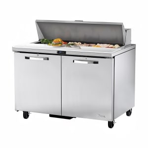 598-TSSU4812HCSPEC3 48" Spec Series® Sandwich/Salad Prep Table w/ Refrigerated Base, 115v