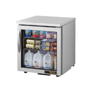 598-TUC27GLP 27" W Undercounter Refrigerator w/ (1) Section & (1) Right Hinge Door, 115v