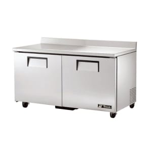 598-TWT60F 60 1/2" W Worktop Freezer w/ (2) Sections & (2) Doors, 115v