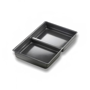 225-91000 Rectangular Detroit Pizza Pan - 9 3/16" x 14 5/16", Anodized Aluminum