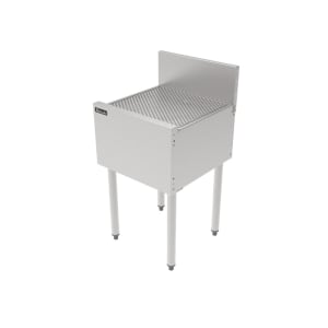 199-TS18DB Underbar Freestanding Drainboard - 6" Back Splash, 18" x 18 9/16"