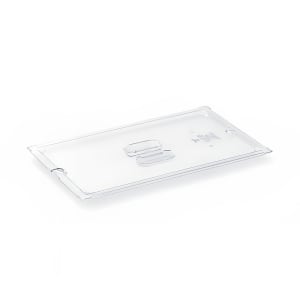 175-32400 1/4 Size Slotted Food Pan Cover - Clear