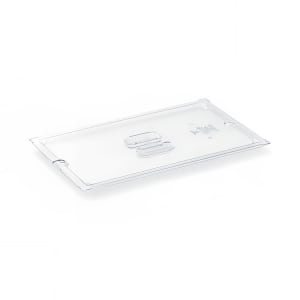 175-32300 1/3 Size Slotted Food Pan Cover - Clear