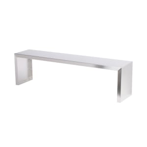 175-38033 46" Double Deck Overshelf - 46" x 10" x 26", Stainless