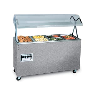 175-38730 60" Hot Food Table w/ (4) Wells & Enclosed Base, 120v