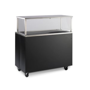 175-39738 60" Affordable Portable™ Cold Food Bar - (4) Pan Capacity, Floor Model, Granite