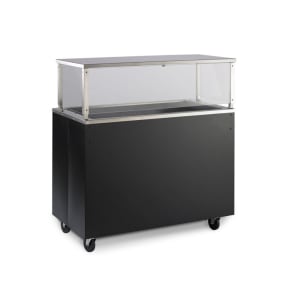 175-39736 60" Affordable Portable™ Cold Food Bar - (4) Pan Capacity, Floor Model, Granite