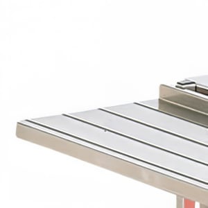 175-39960 60" Tray Slide - Fold-Down Mounting, Stainless
