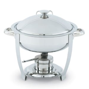 175-46503 Round Chafer w/ Lift-off Lid & Chafing Fuel Heat