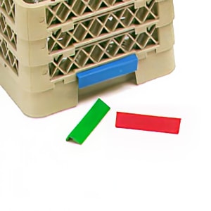 175-100605 CodeAClips, Half Size, 2 3/4 x 3/4", White