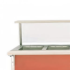 175-375632 74" Cutting Board - 8" Overall Width, Poly
