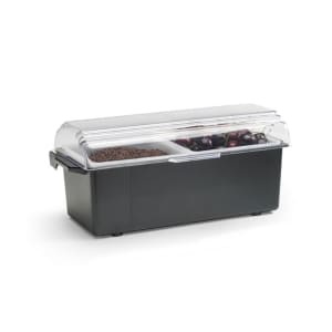 175-474006 (2) Compartment Bar Garnish Tray - Domed Lid