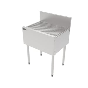 199-TS24DB Underbar Freestanding Drainboard - 6" Backsplash, 24" x 18 9/16"