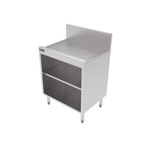 199-TS24SC 24" Stationary Storage Cabinet w/ Open Base, 18 9/16" Front to Back