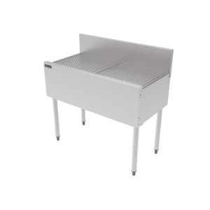 199-TS36DB Underbar Freestanding Drainboard - 6" Backsplash, 36" x 18 9/16"