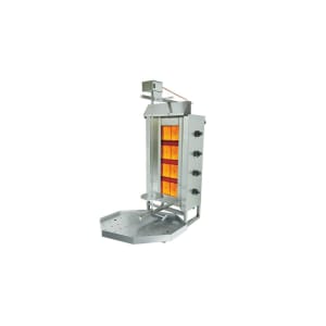 101-AXVB4 Gyro Machine w/ 110 lb Capacity - Stainless Steel, Convertible