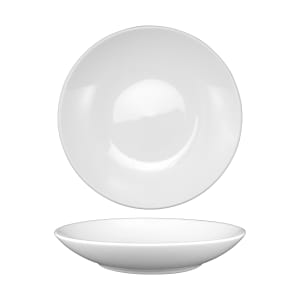 129-TN108 22 oz Round Torino™ Pasta Bowl - Porcelain, European White
