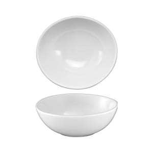 129-TN205 11 oz Round Torino™ Bowl - Porcelain, European White