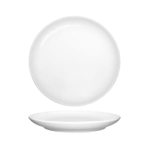 129-TN306 6" Round Torino™ Plate - Porcelain, European White