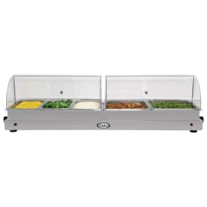 516-WTBS5NHDSS 45" Countertop Buffet Warmer w/ (2) Half Size Pans & (3) Third Size Pans - Stainless, 120v