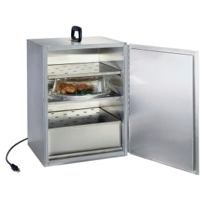 121-113 Insulated Food Carrier w/ (3) Removable Shelves, Stainless Steel, 115v