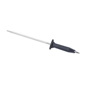 132-M14501 10" Sharpening Steel w/ Polypropylene Handle, High Carbon Steel