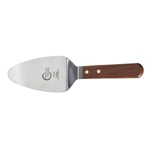 132-M18470 11" Pie Server w/ Rosewood Handle, Stainless Steel