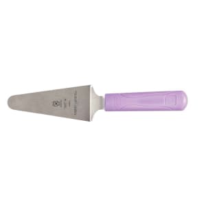 132-M18760PU 10 1/2" Pie Server w/ Purple Polypropylene Handle, High Carbon Japanese Steel