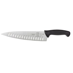 132-M22611 10" Chef's Knife w/ Black Santoprene®/Polypropylene Handle, High Carbon Japanese Steel