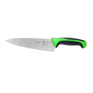132-M22608GR 8" Chef's Knife w/ Green Santoprene®/Polypropylene Handle, High Carbon Japanese Steel
