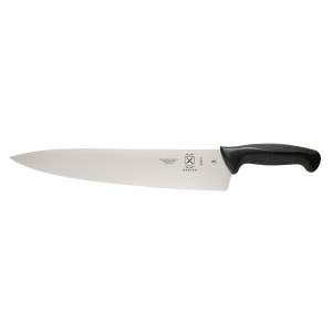 132-M22612 12" Chef's Knife w/ Black Santoprene®/Polypropylene Handle, High Carbon Japanese Steel