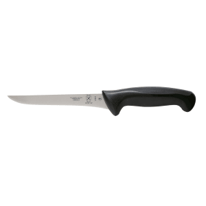 132-M23850 6" Boning Knife w/ Black Santoprene®/Polypropylene Handle, High Carbon Japanese Steel