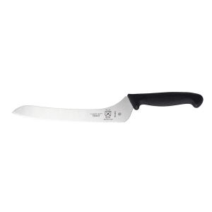132-M23890 9" Bread Knife w/ Black Santoprene®/Polypropylene Handle, High Carbon Japanese Steel