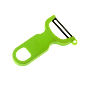 132-M33071GRB "Y" Peeler w/ Straight Edge, Ergonomic Polypropylene Handle, Green