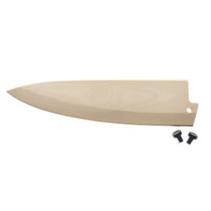132-M33131BIR Knife Sheath for 8" Blade - 9 3/8" x 2 1/4", Birch Wood